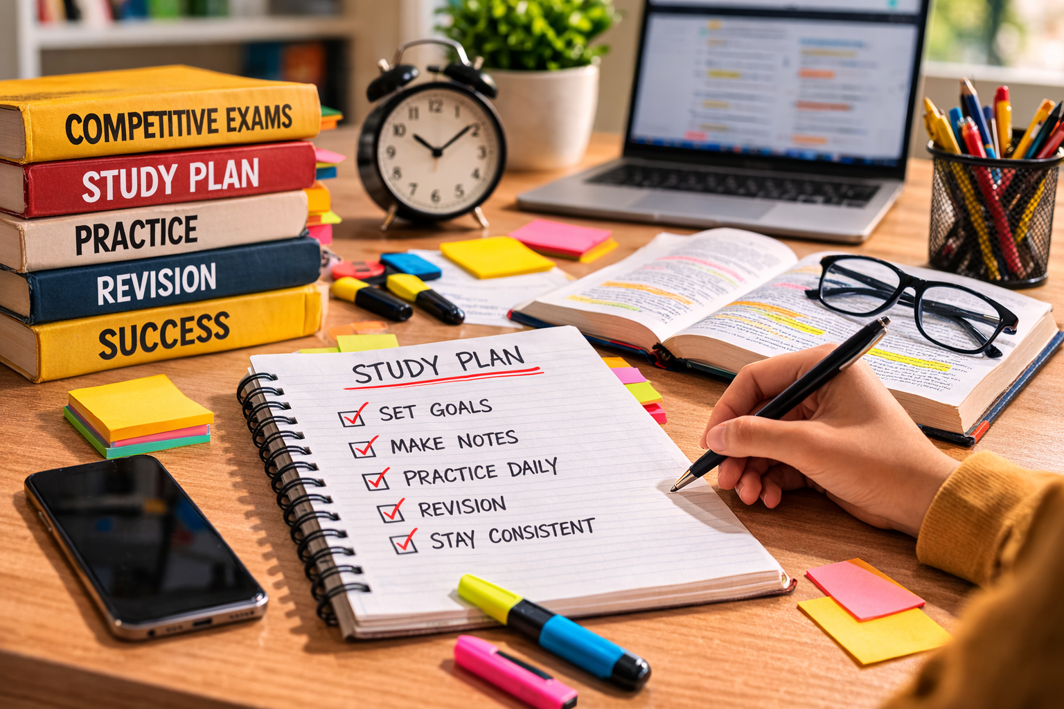 Crush Your Competitive Exams with This Foolproof Study Plan